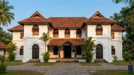 Mattancherry Palace Kerala murals - day trip Kochi from Ayurveda Retreat near Kochi