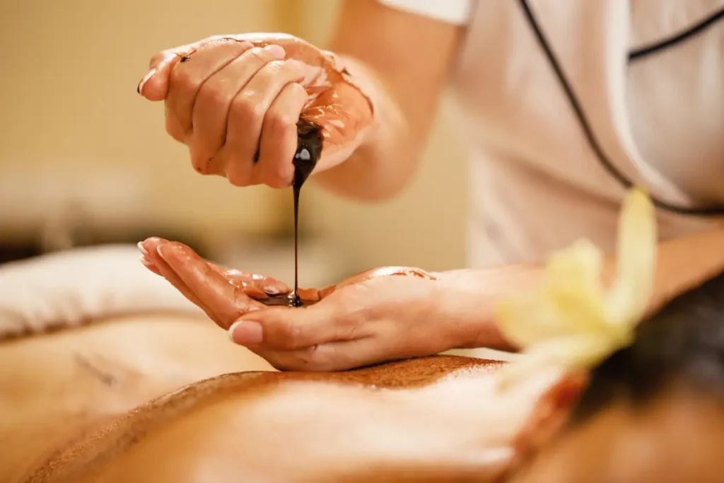 Oil Therapy at Vajra Ayurveda Retreat